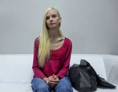 Первый раз пришла на порно кастинг